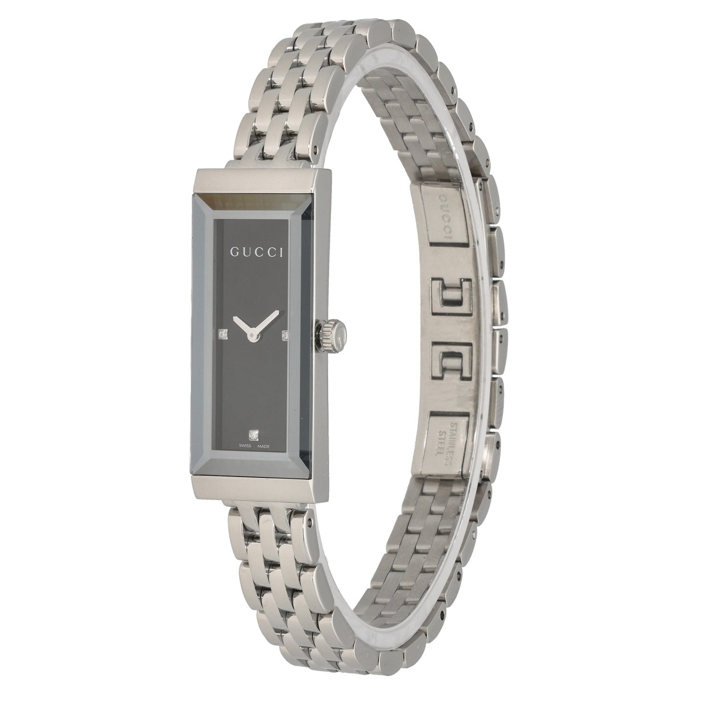 Gucci G-Frame YA127504 14mm Stainless Steel Watch