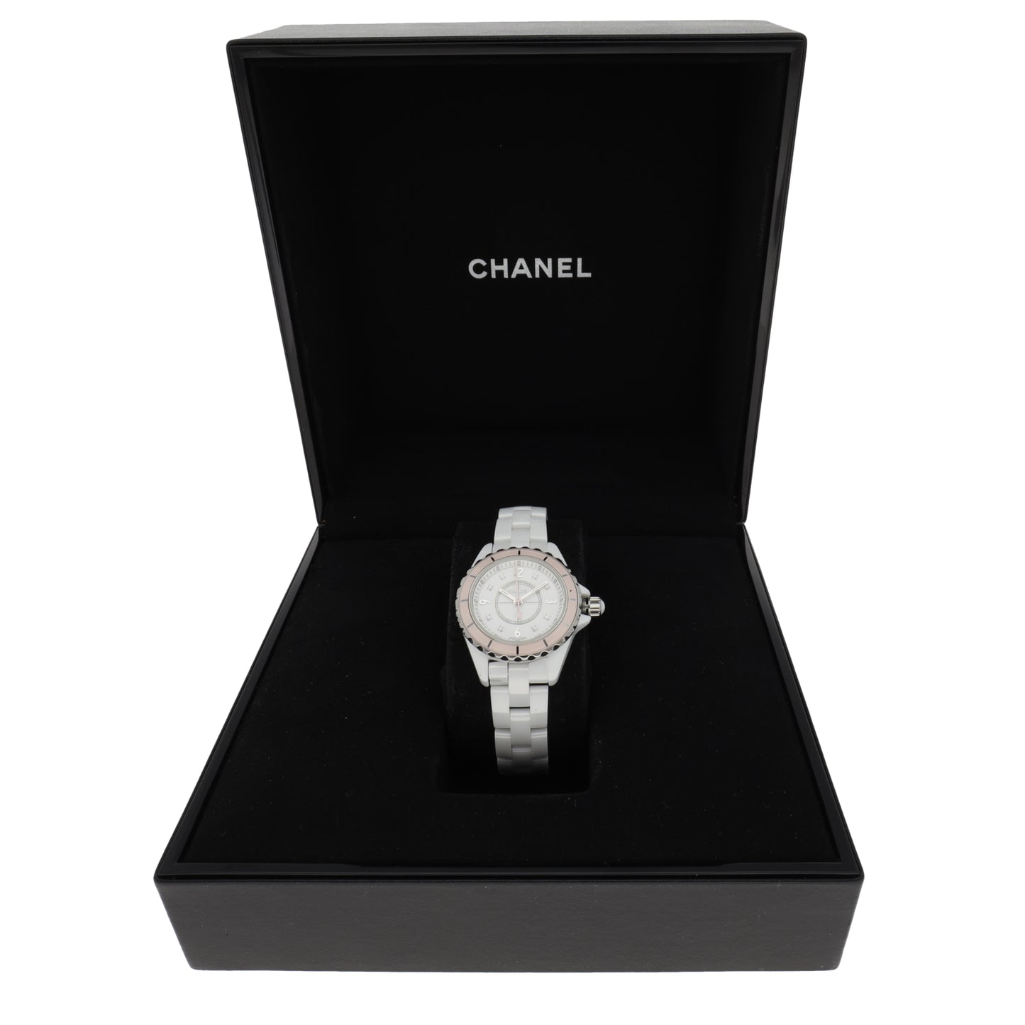 Chanel J12 Soft Rose H4467 33mm Ceramic Watch