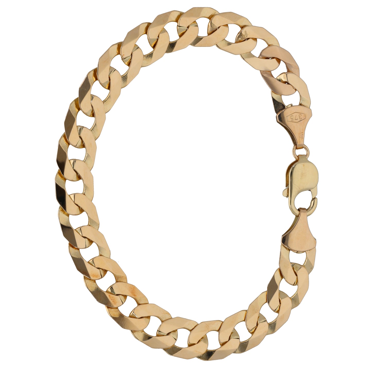 9ct Gold Curb Bracelet