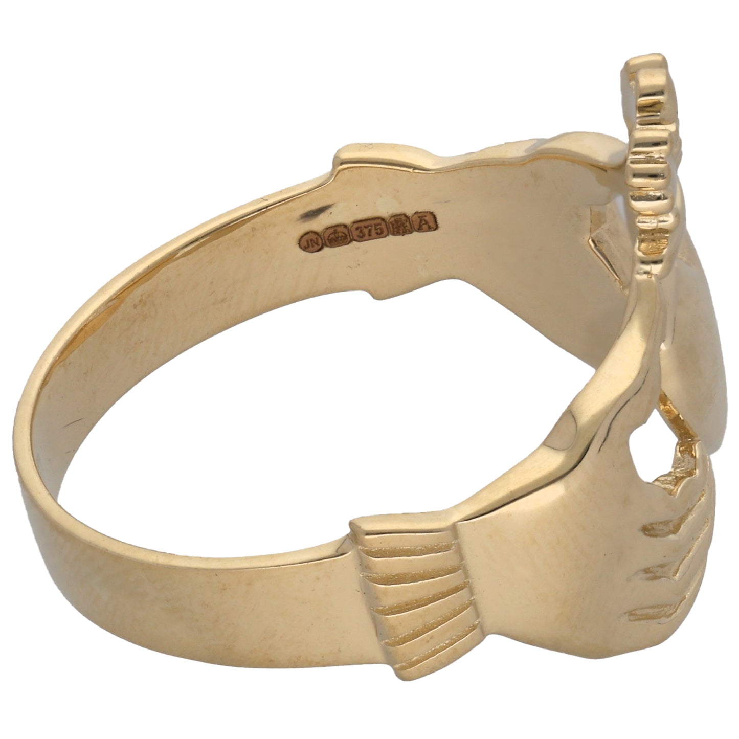 New 9ct Gold Claddagh Ring