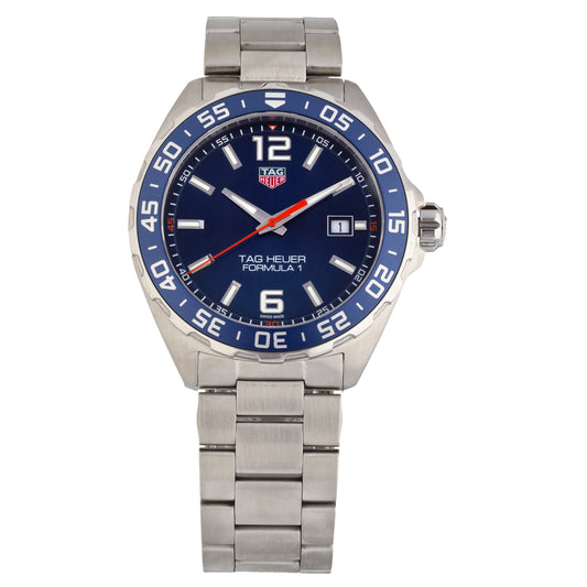 Tag Heuer Formula 1 WAZ1010 43mm Stainless Steel Watch