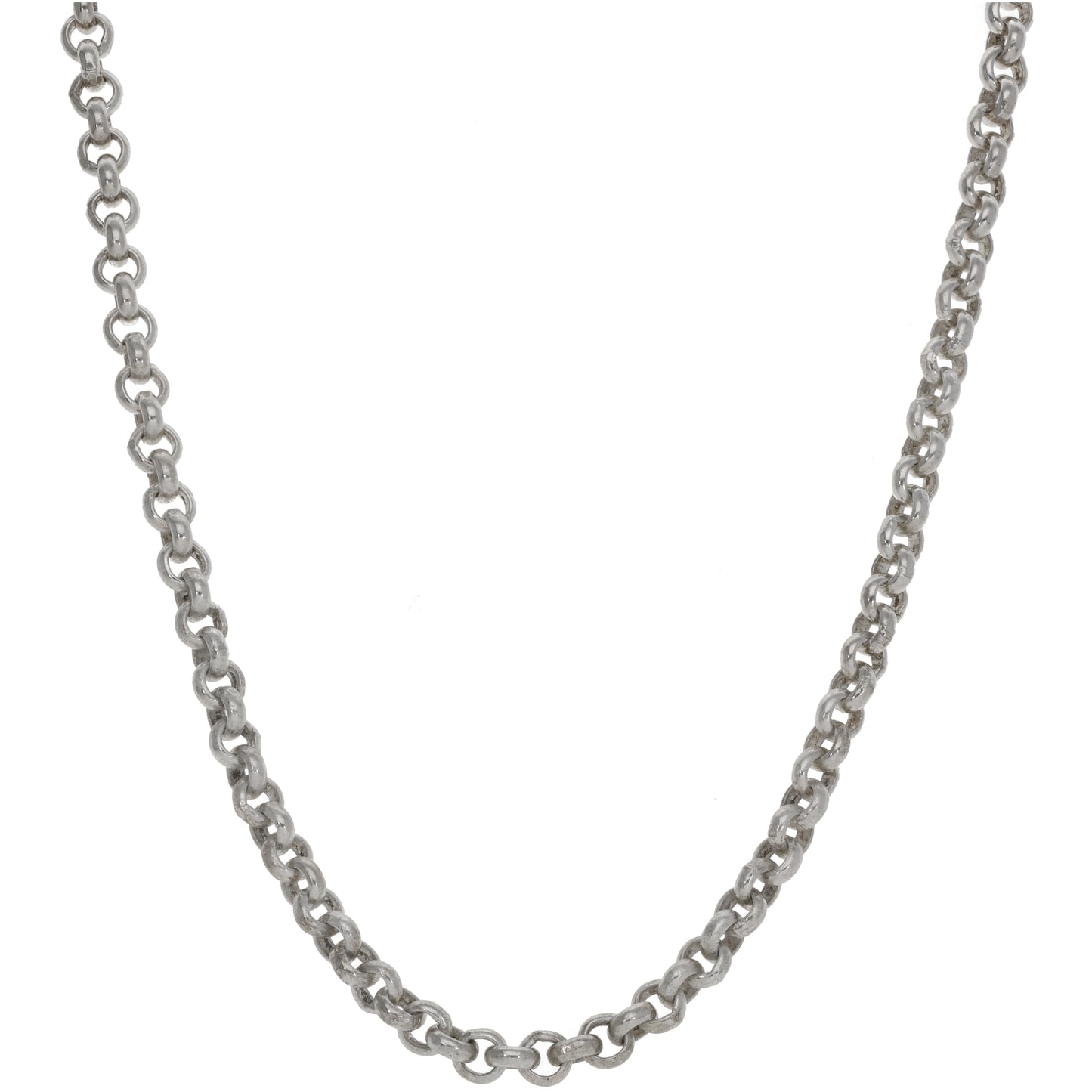 Sterling Silver Belcher Chain 30"