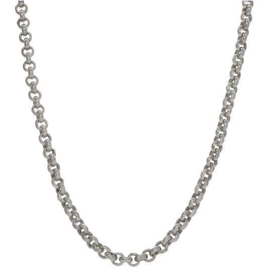 Sterling Silver Belcher Chain 30"