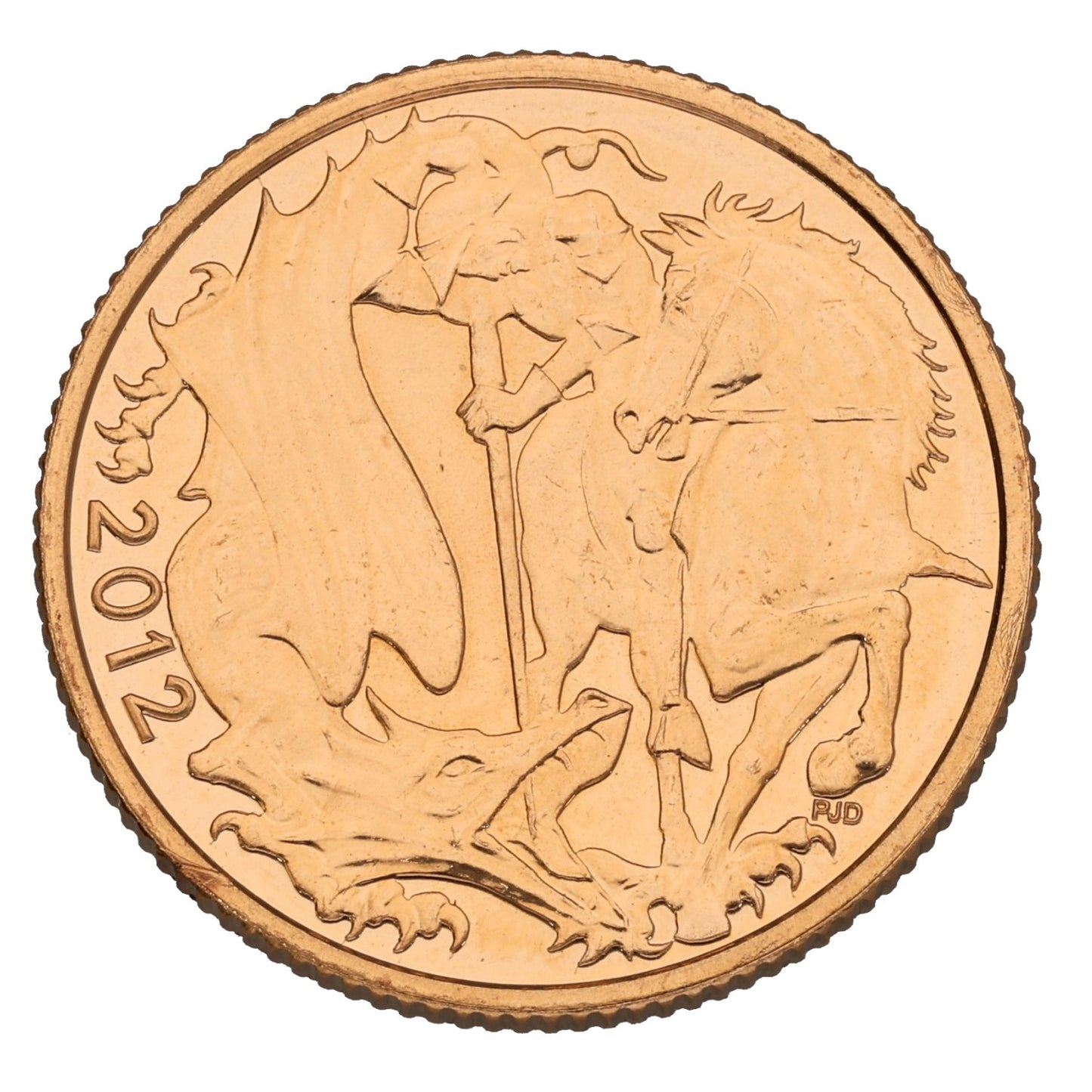 22ct Gold Queen Elizabeth II Full Sovereign Coin 2012
