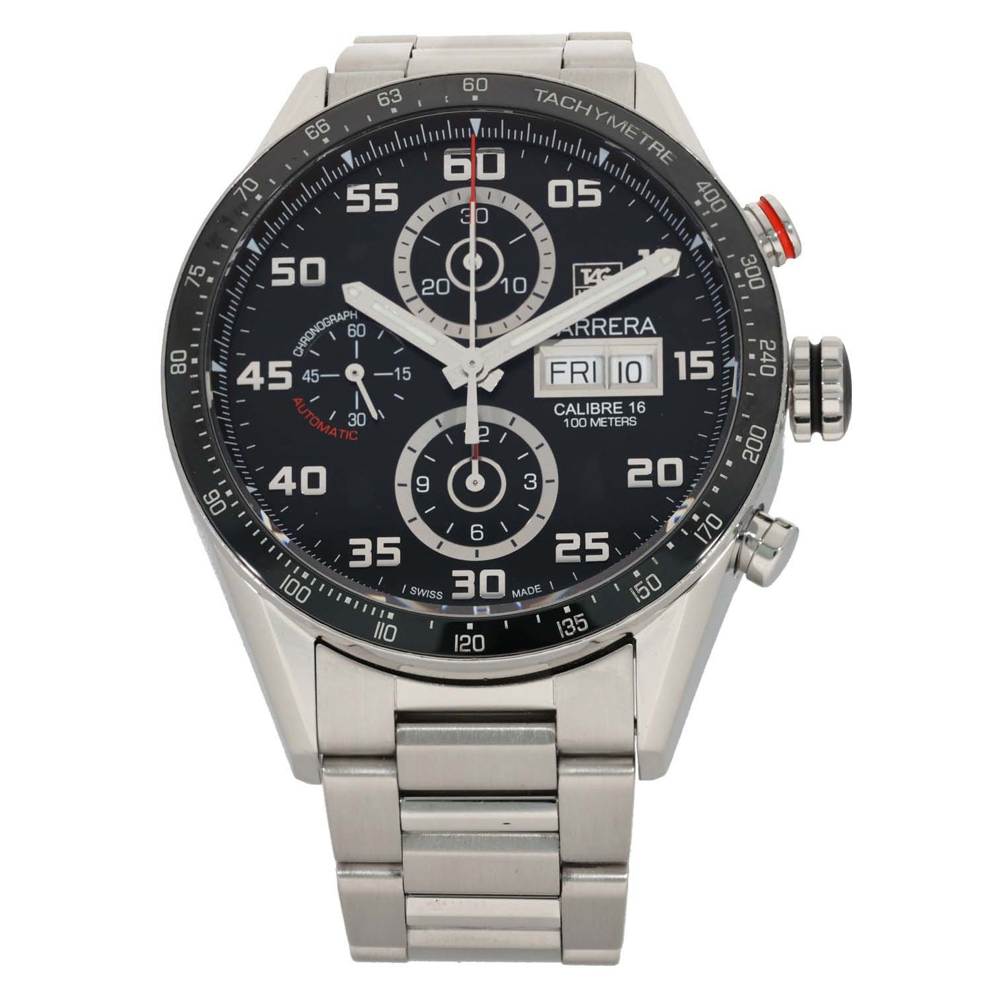 Tag Heuer Carrera CV2A1R 43mm Stainless Steel Watch