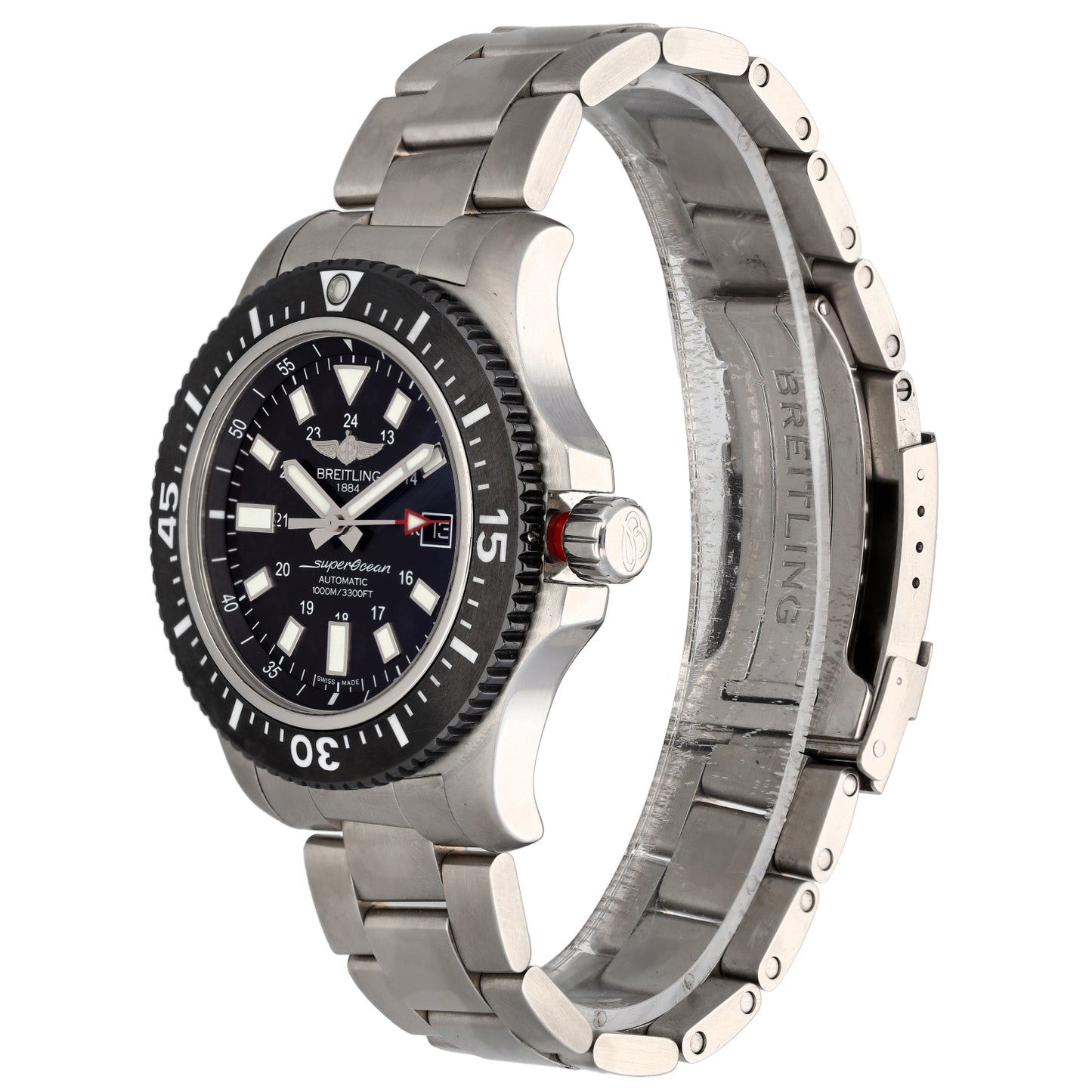 Breitling Superocean Y17393 44mm Stainless Steel Watch