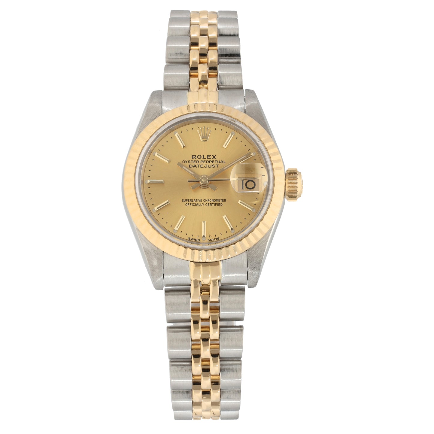 Rolex Date 69173 26mm Bi-Colour Watch