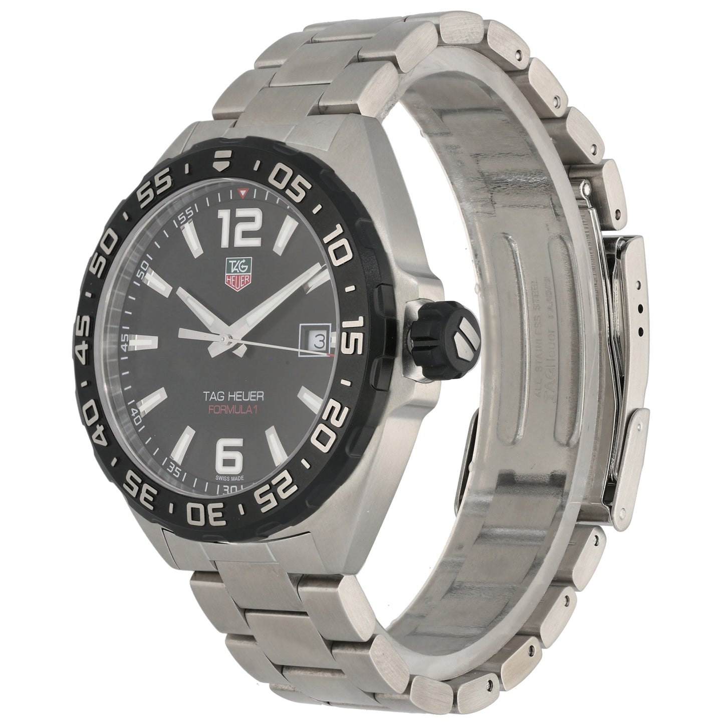 Tag Heuer Formula 1 WAZ1110 41mm Stainless Steel Watch