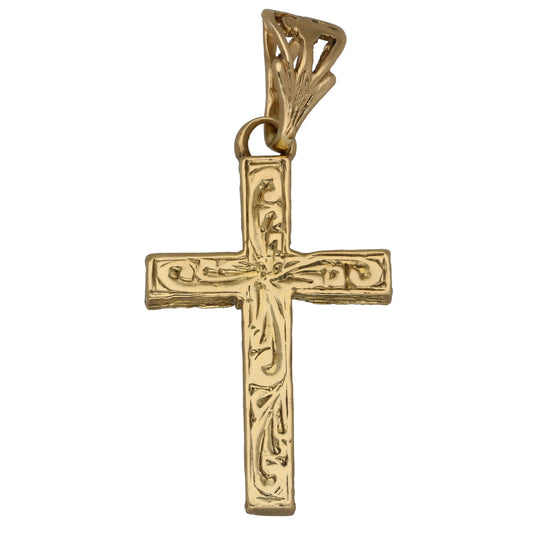 9ct Gold Cross Pendant