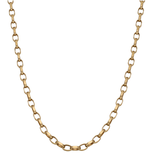 9ct Gold Belcher Chain 24"