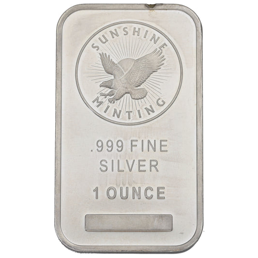 Fine Silver 1 OZ Bar