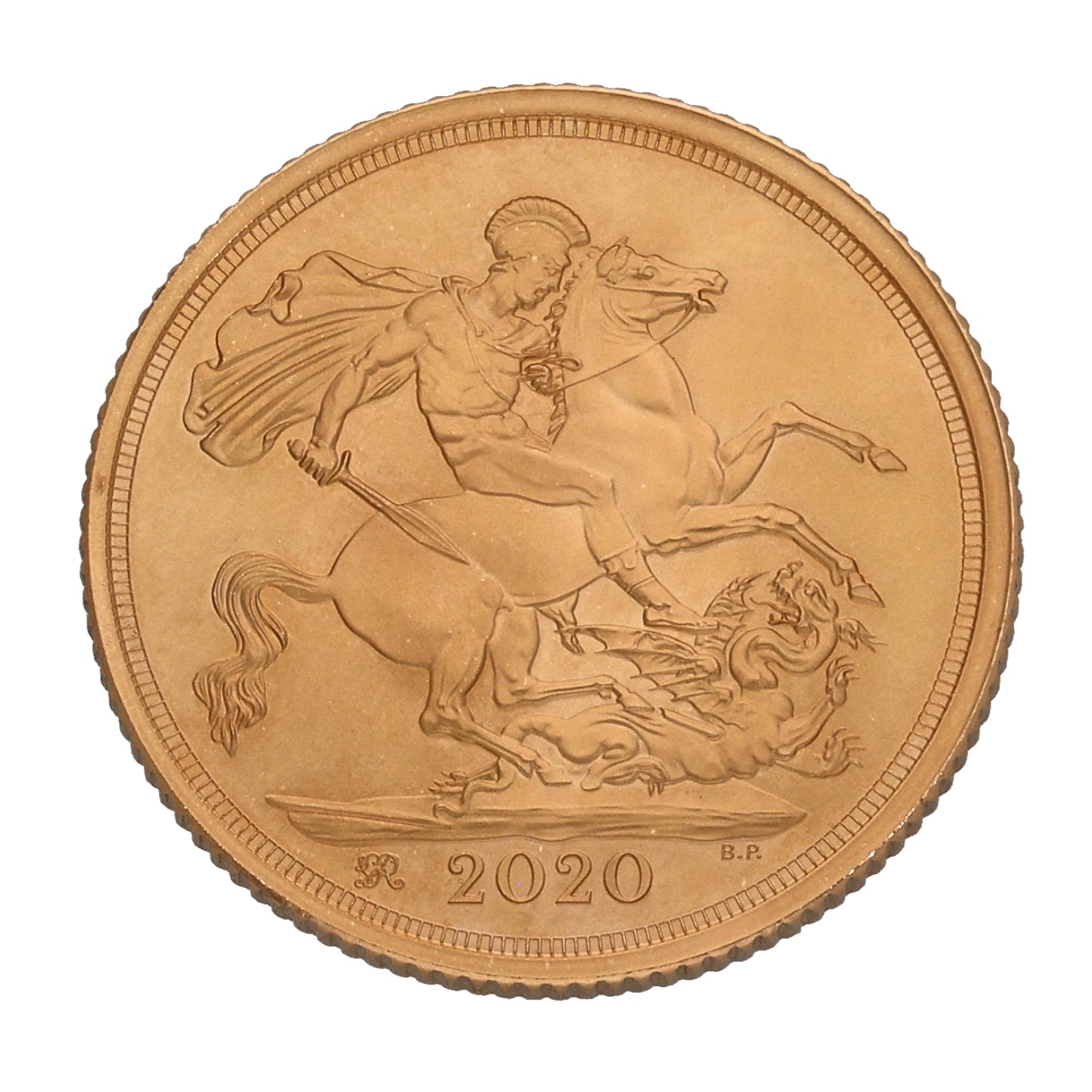 22ct Gold Queen Elizabeth II Full Sovereign Coin 2020