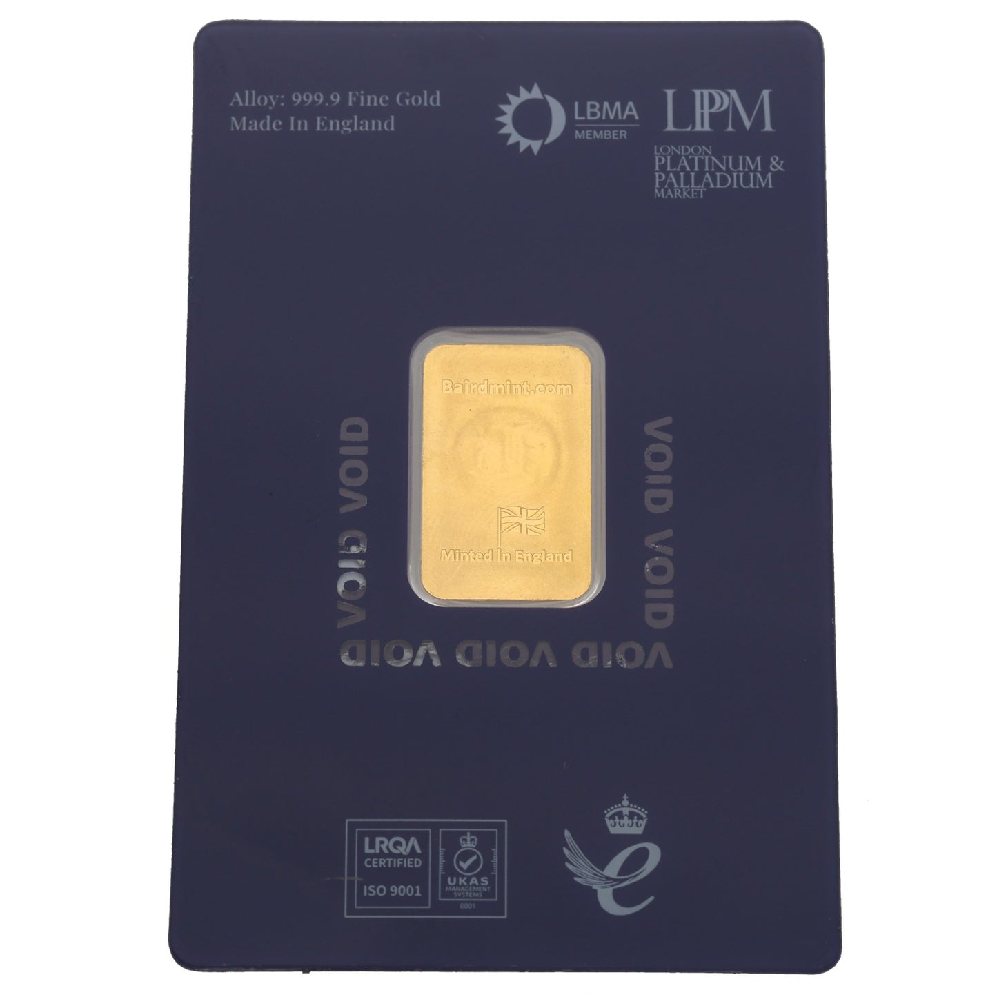 24ct 2.5g Gold Bar
