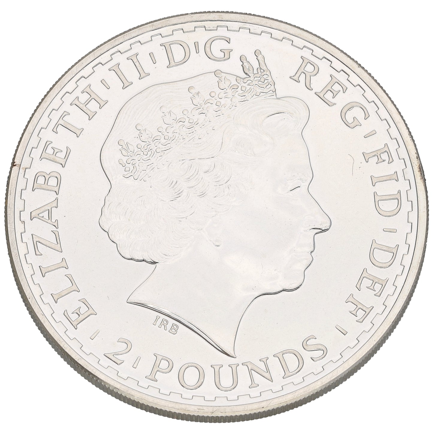 Fine Silver Queen Elizabeth II 1 OZ Britannia Coin 2013