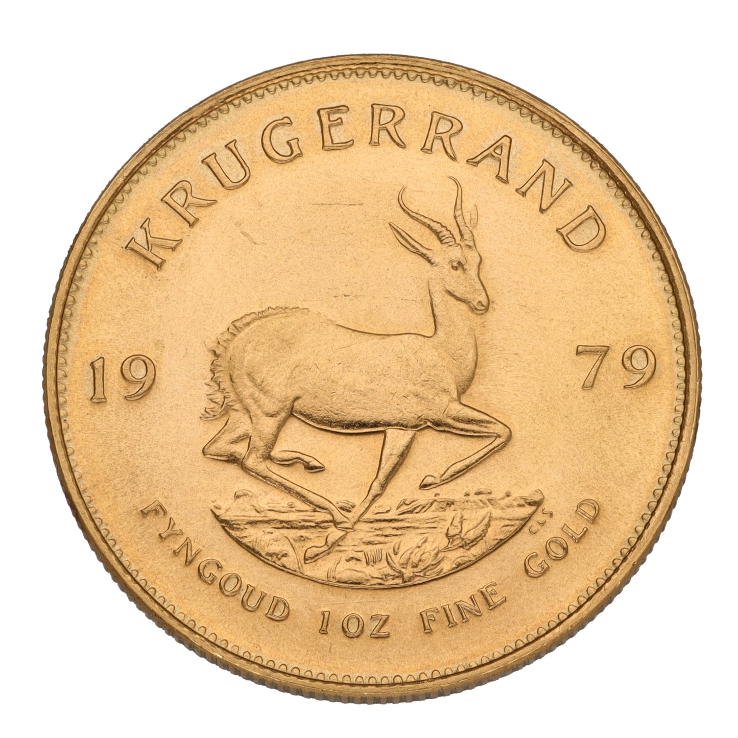 22ct Gold 1 OZ Krugerrand Coin 1979