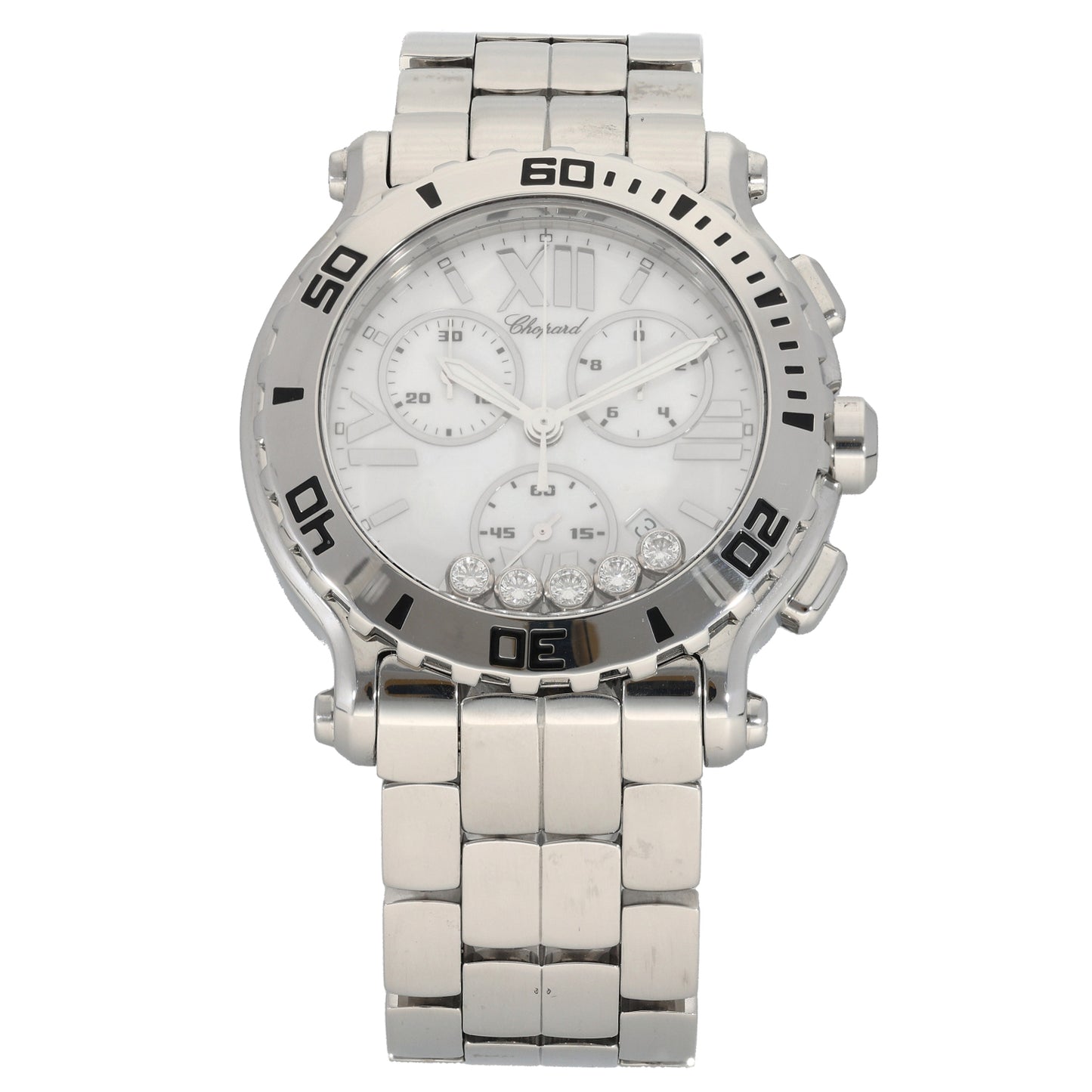 Chopard Happy Sport 8499 42mm Stainless Steel Watch