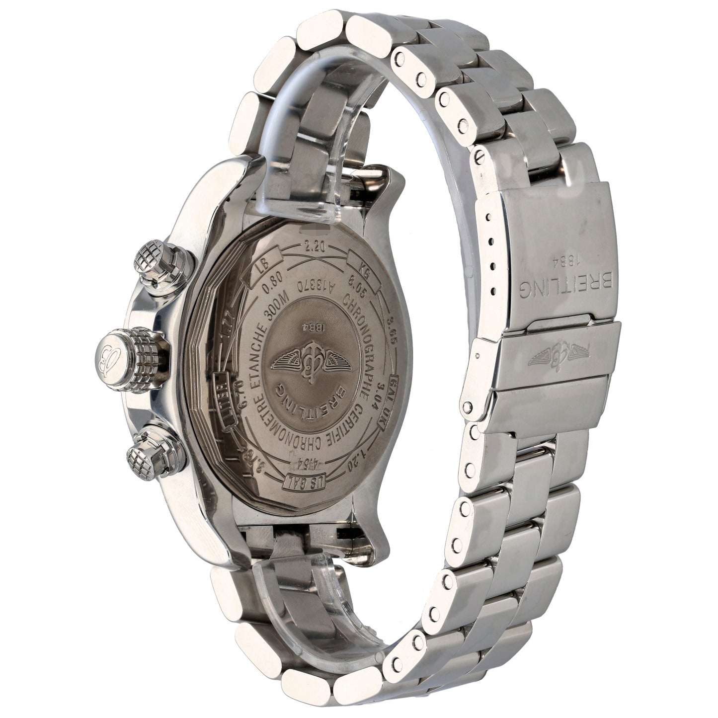 Breitling Super Avenger A13370 48mm Stainless Steel Watch