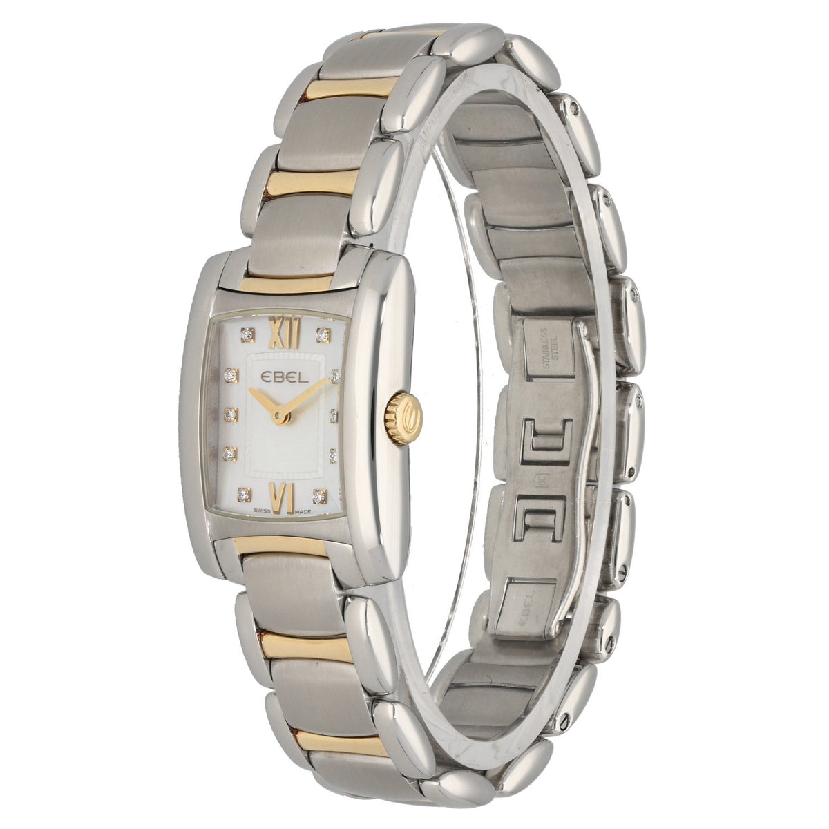 Ebel Brasilia 1976M22 23.5mm Bi-Colour Watch