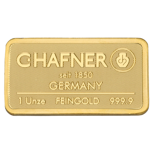 24ct 1 OZ Gold Bar