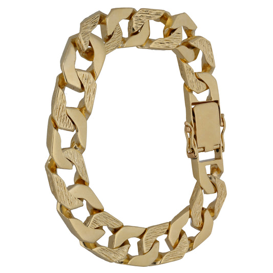 9ct Gold Curb Bracelet