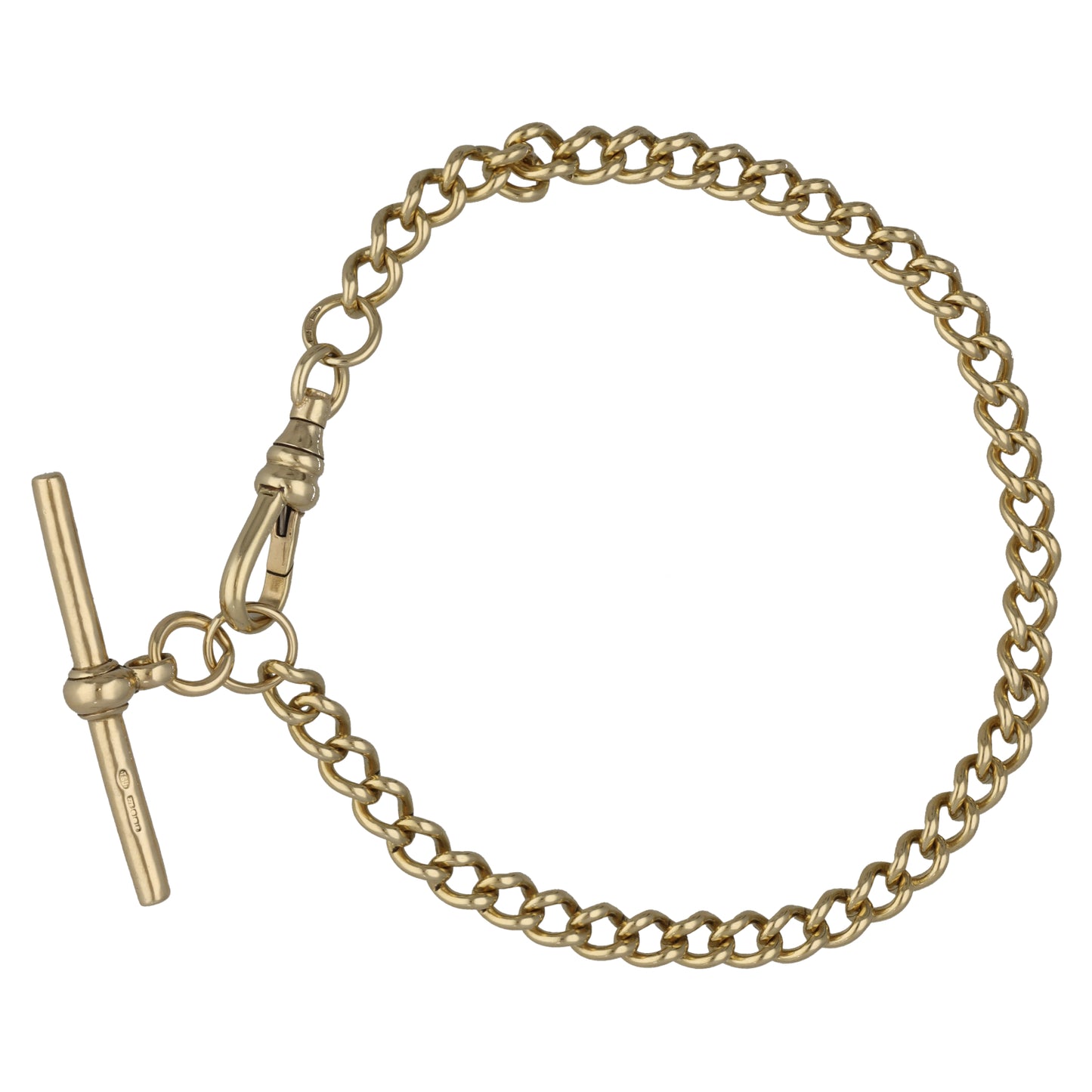 9ct Gold Curb Bracelet