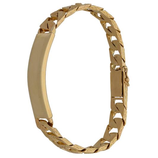 9ct Gold ID Bracelet