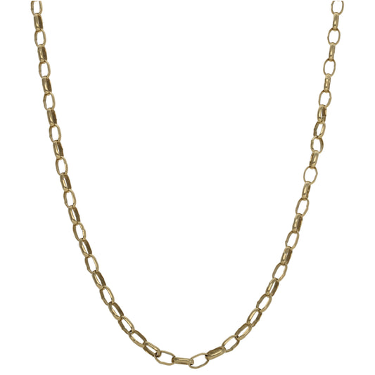 9ct Gold Belcher Chain 28"