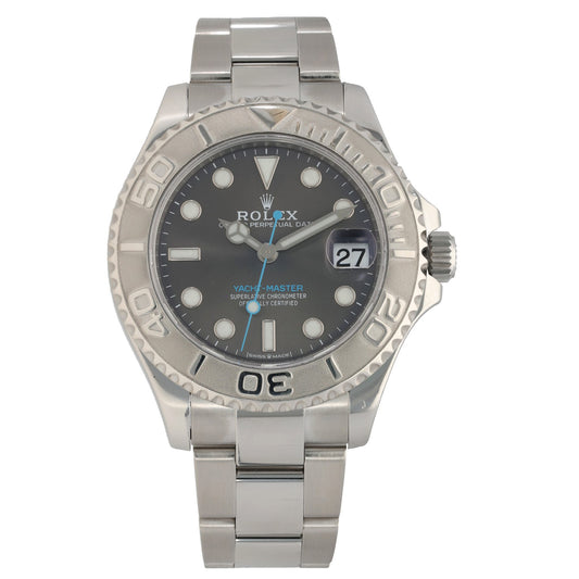 Rolex Yacht Master 268622, rhodium dial, stainless steel case and bracelet