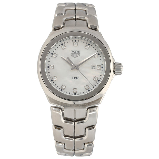 Tag Heuer Link WBC1312-0 32mm Stainless Steel Watch