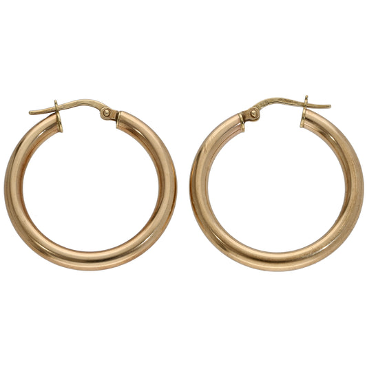 9ct Gold Hoop Earrings
