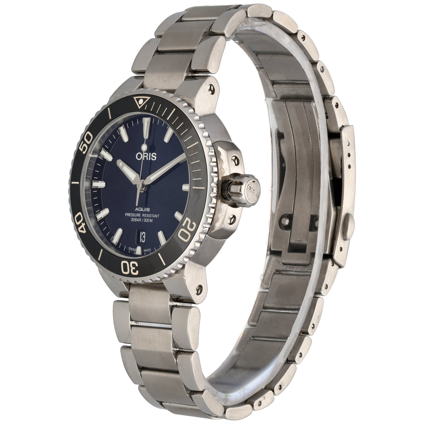 Oris Aquis 7732 39.5mm Stainless Steel Watch