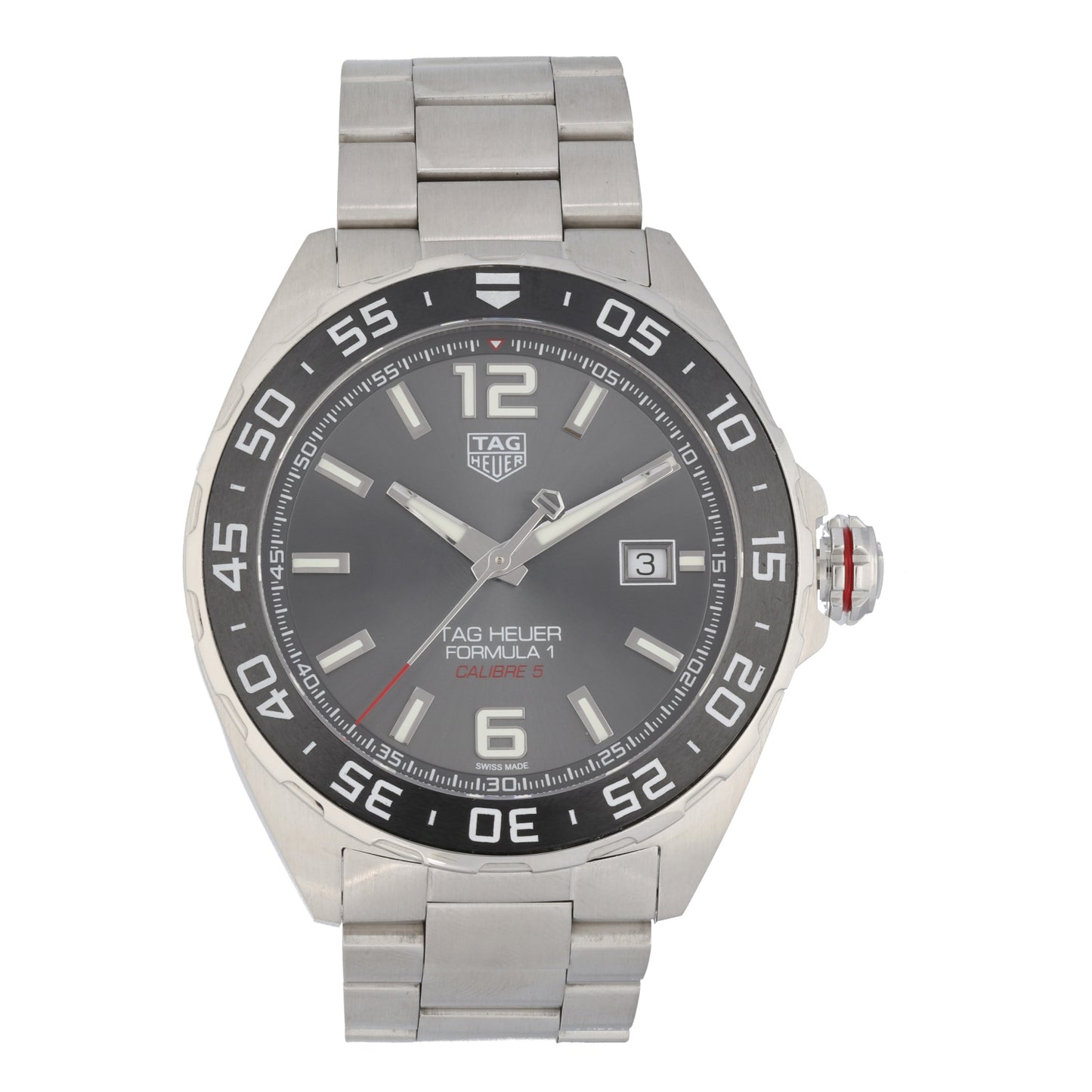 Tag Heuer Formula 1 WAZ2011 43mm Stainless Steel Watch