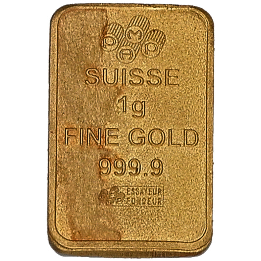 24ct 1g Gold Bar