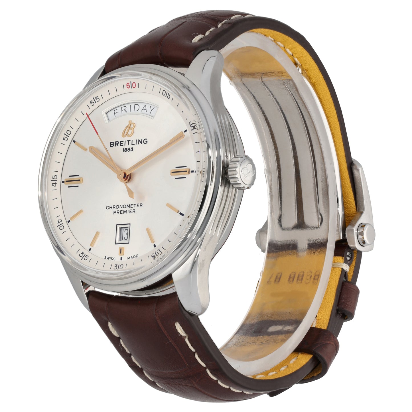 Breitling Premier A45340 40mm Stainless Steel Watch