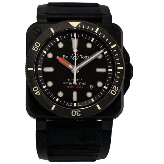 Bell & Ross BR03 BR 03-92-DIV-C 42mm Ceramic Watch