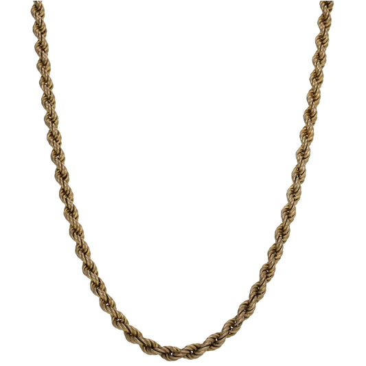9ct Gold Rope Chain 24"