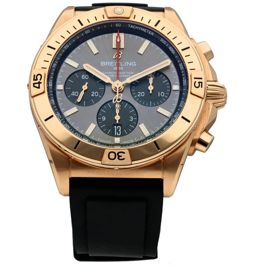 Breitling Chronomat B01 42 RB0134 42mm Rose Gold Watch