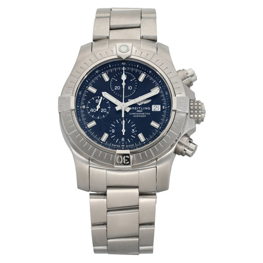 Breitling Avenger A13385 44mm Stainless Steel Watch