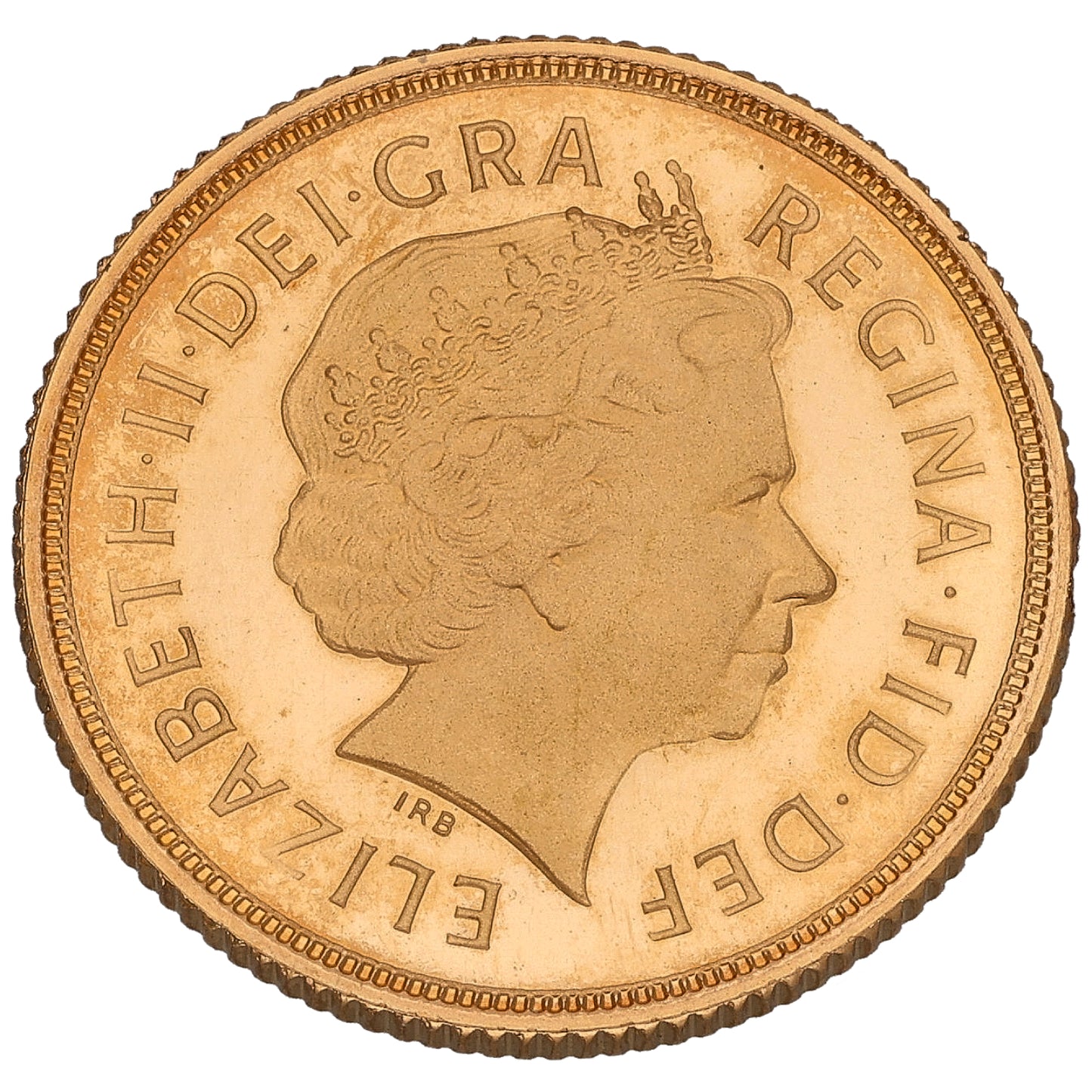 22ct Gold Queen Elizabeth II Full Sovereign Coin 2003
