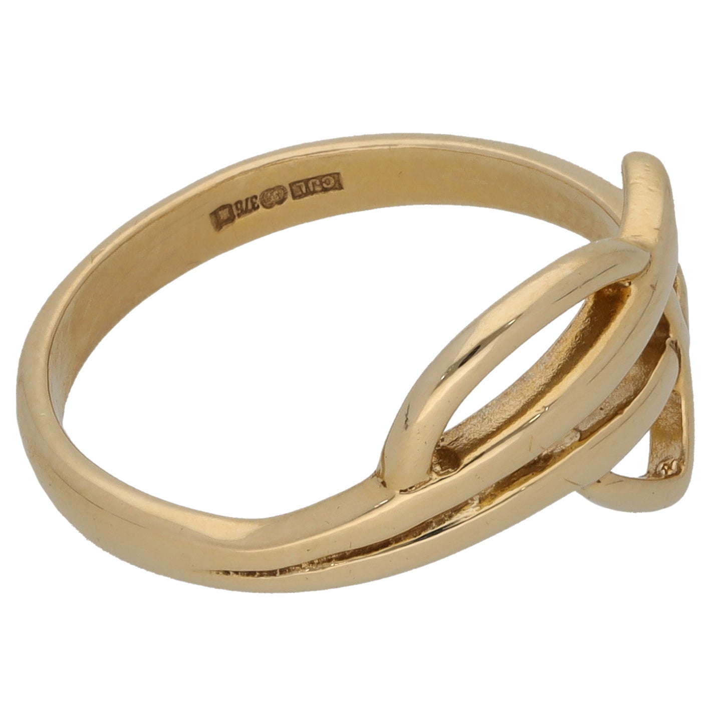 9ct Gold Alternative Ring Size M