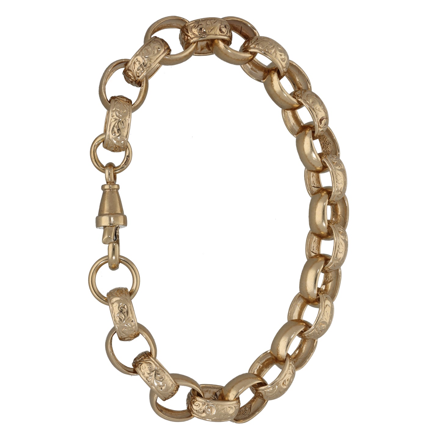 9ct Gold Belcher Bracelet