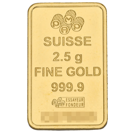 24ct 2.5g Gold Bar