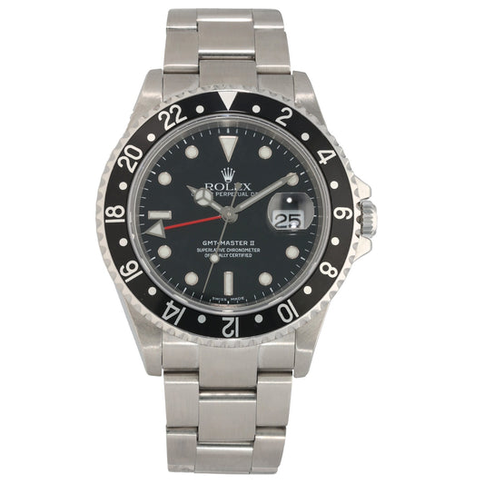 Rolex GMT Master II 16710 40mm Stainless Steel Watch
