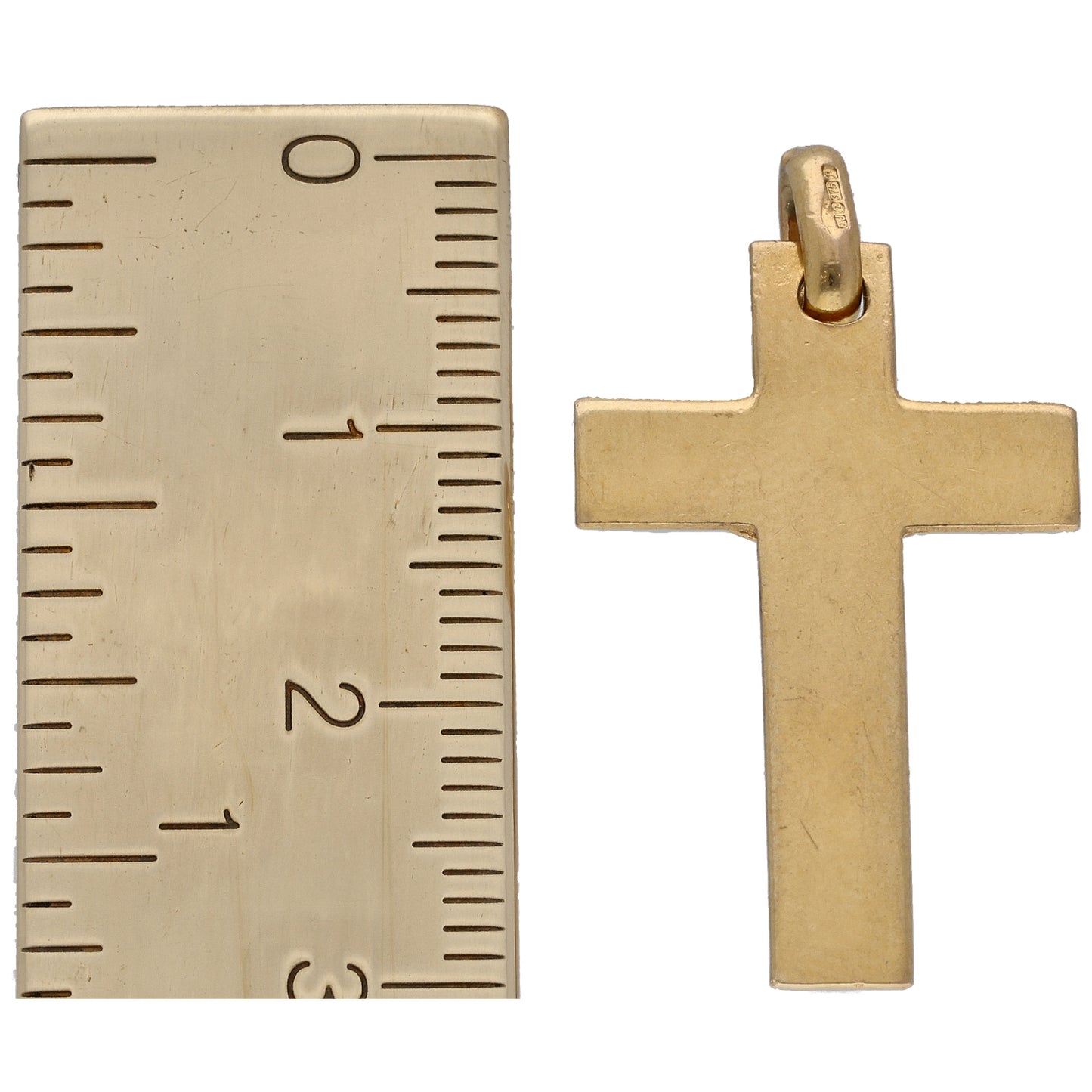 9ct Gold Crucifix Pendant