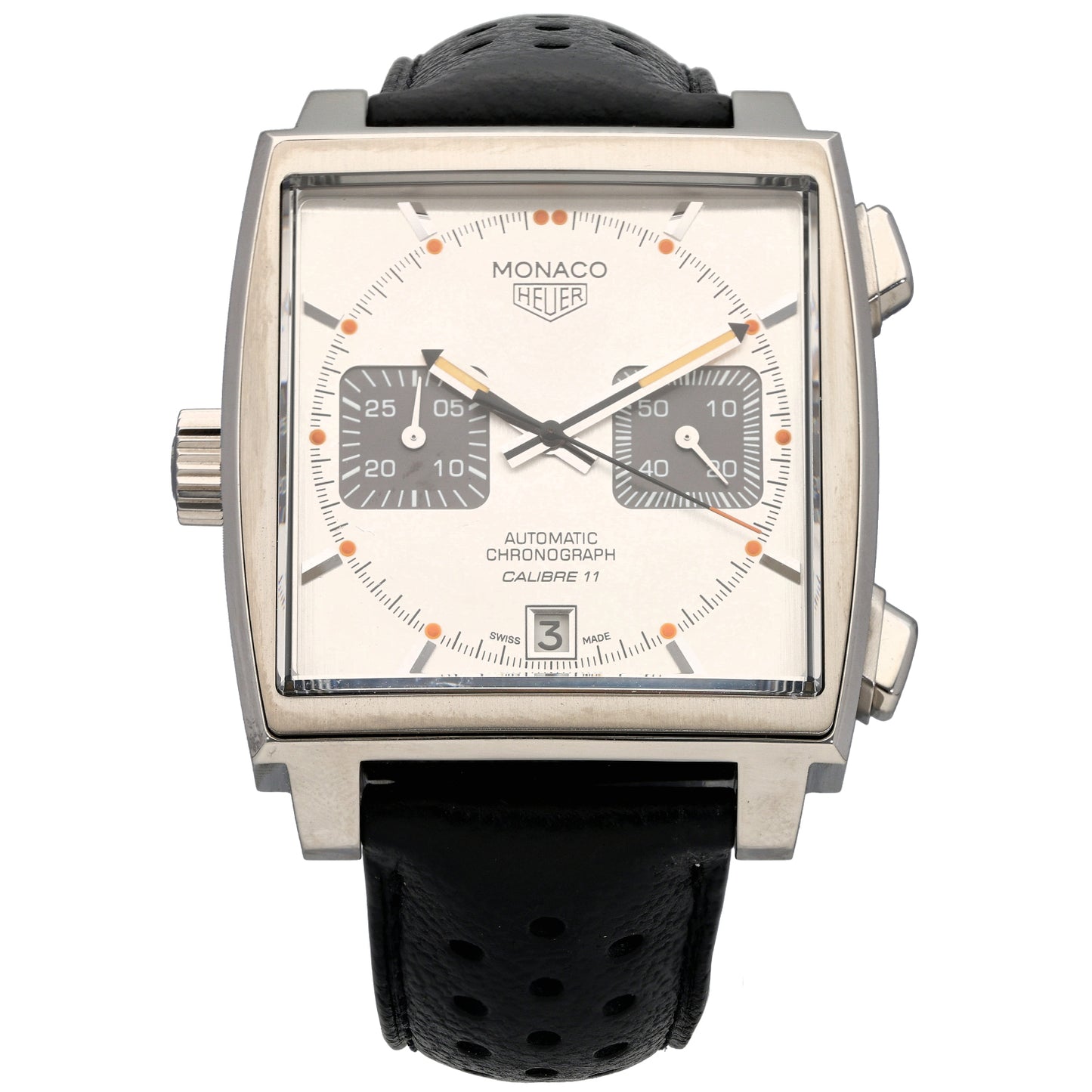 Tag Heuer Monaco CAW211C-0 39mm Stainless Steel Watch