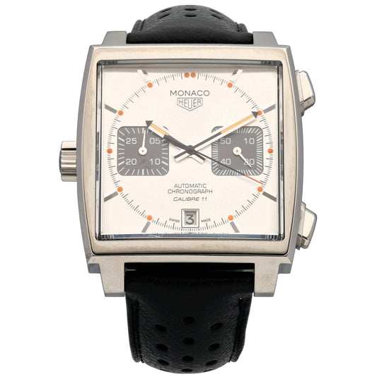 Tag Heuer Monaco CAW211C-0 39mm Stainless Steel Watch