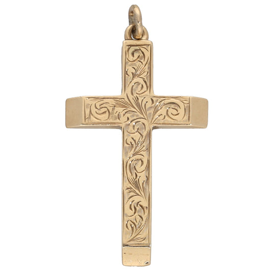 9ct Gold Cross Pendant