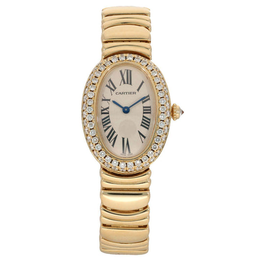 Cartier Baignoire WB5096D8 23mm Gold Watch