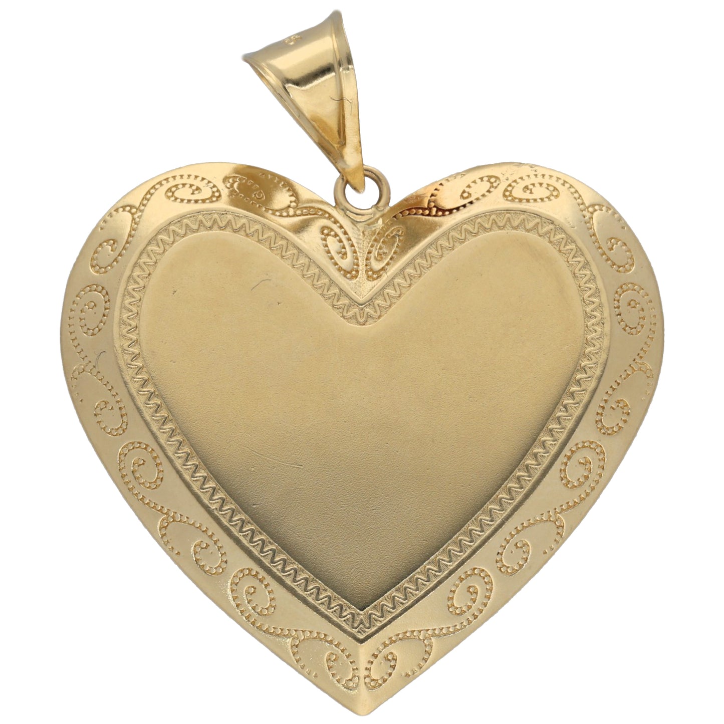 14ct Gold Heart Pendant