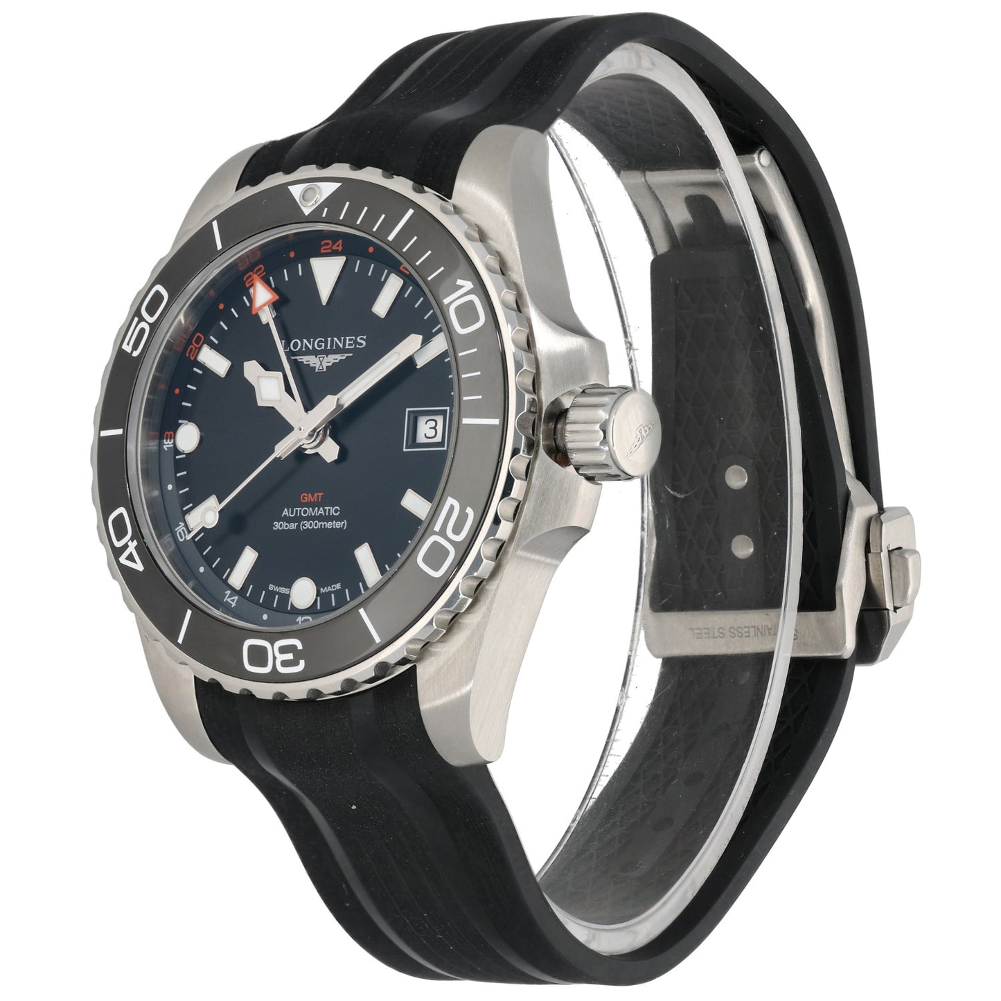 Longines Hydro Conquest L3.790.4 41mm Stainless Steel Watch
